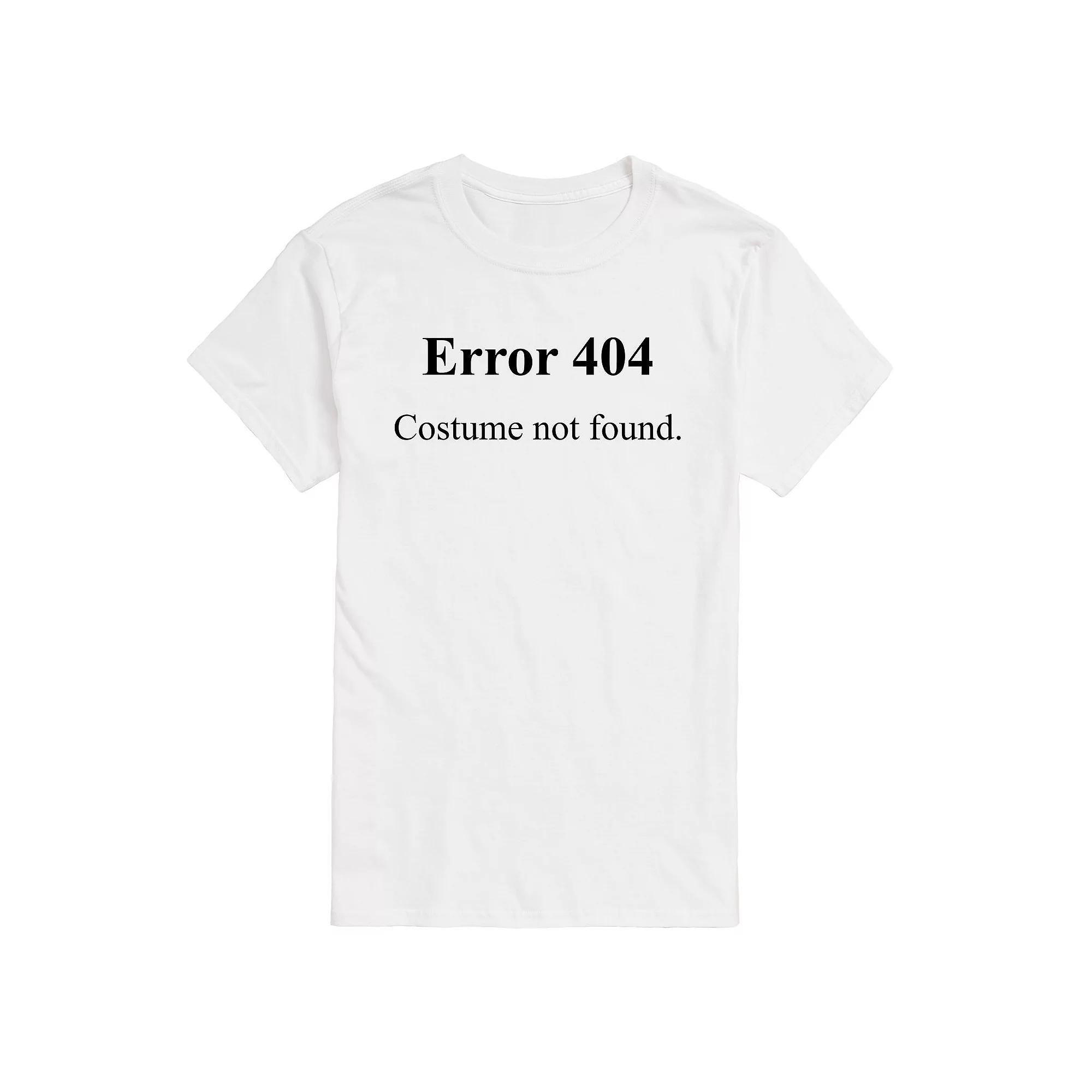 Big & Tall Error 404 Tee, Mens Product Image
