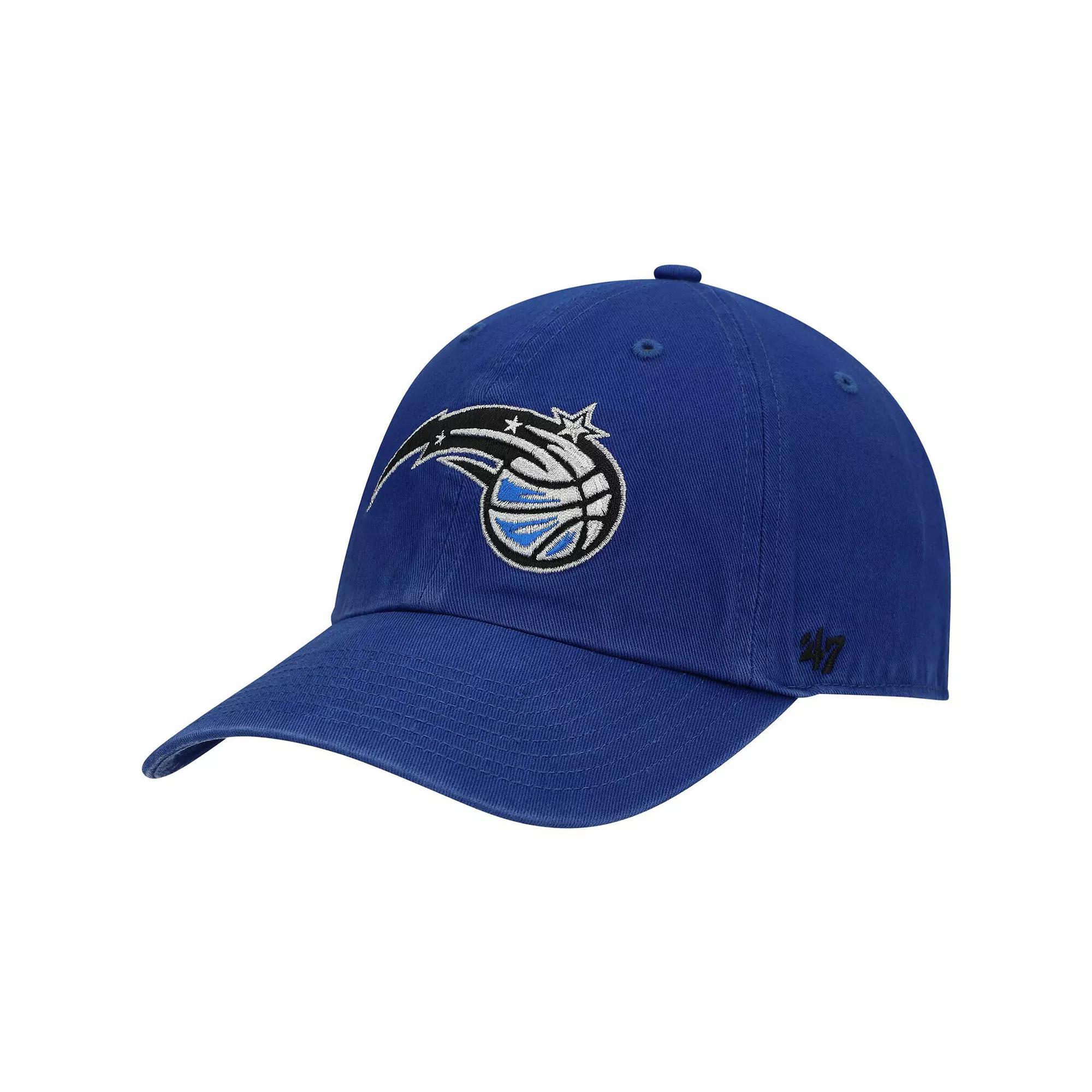 Men's '47 Blue Orlando Magic Logo Clean Up Adjustable Hat, Mag Blue Product Image