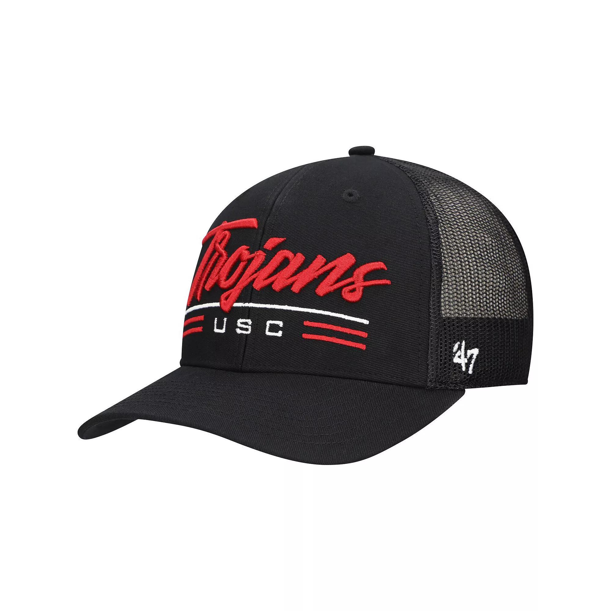 Mens 47 USC Trojans Garner Trucker Adjustable Hat Product Image