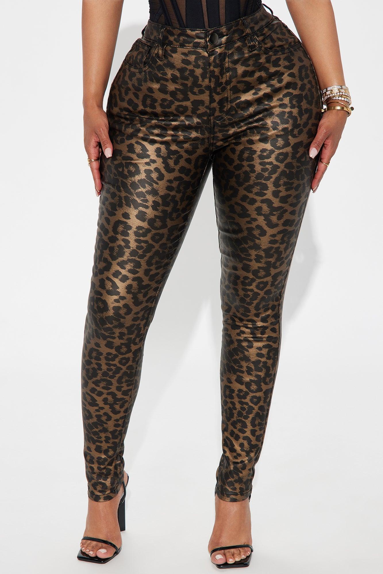 Chloe Leopard Skinny Pant - Leopard Product Image