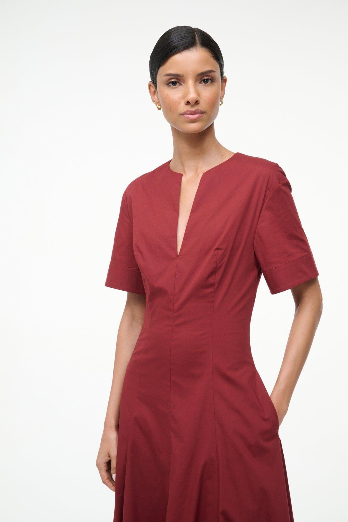 FRANCES DRESS | SANGRIA Product Image