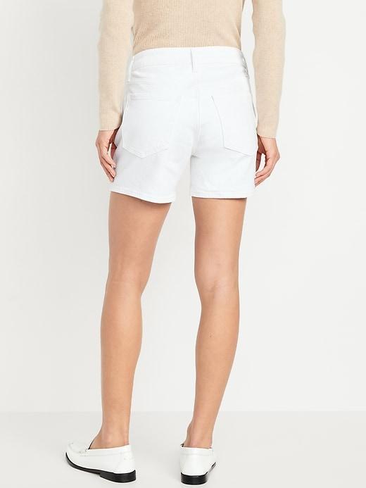 High-Waisted OG Jean Cut-Off Shorts -- 5-inch inseam Product Image