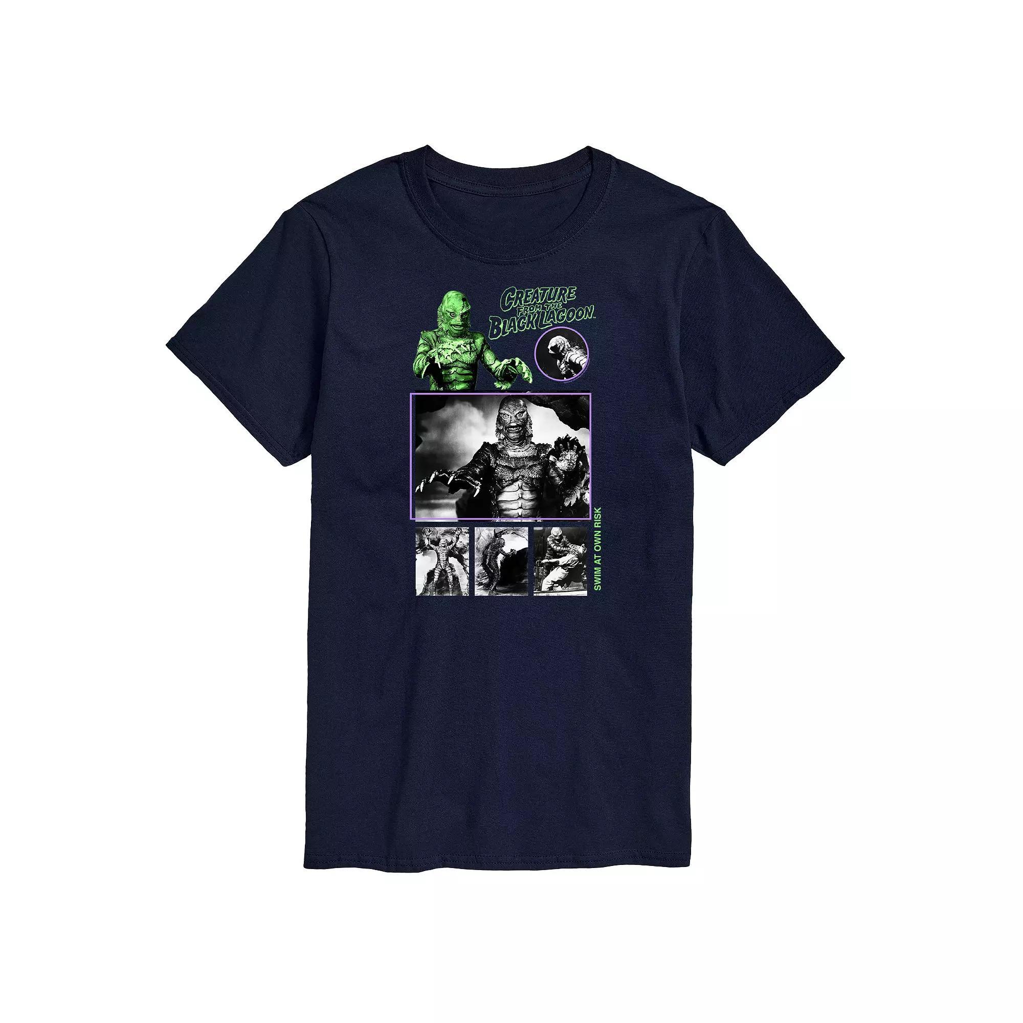 Big & Tall Universal Monsters Creature Lagoon Graphic Tee, Mens Product Image