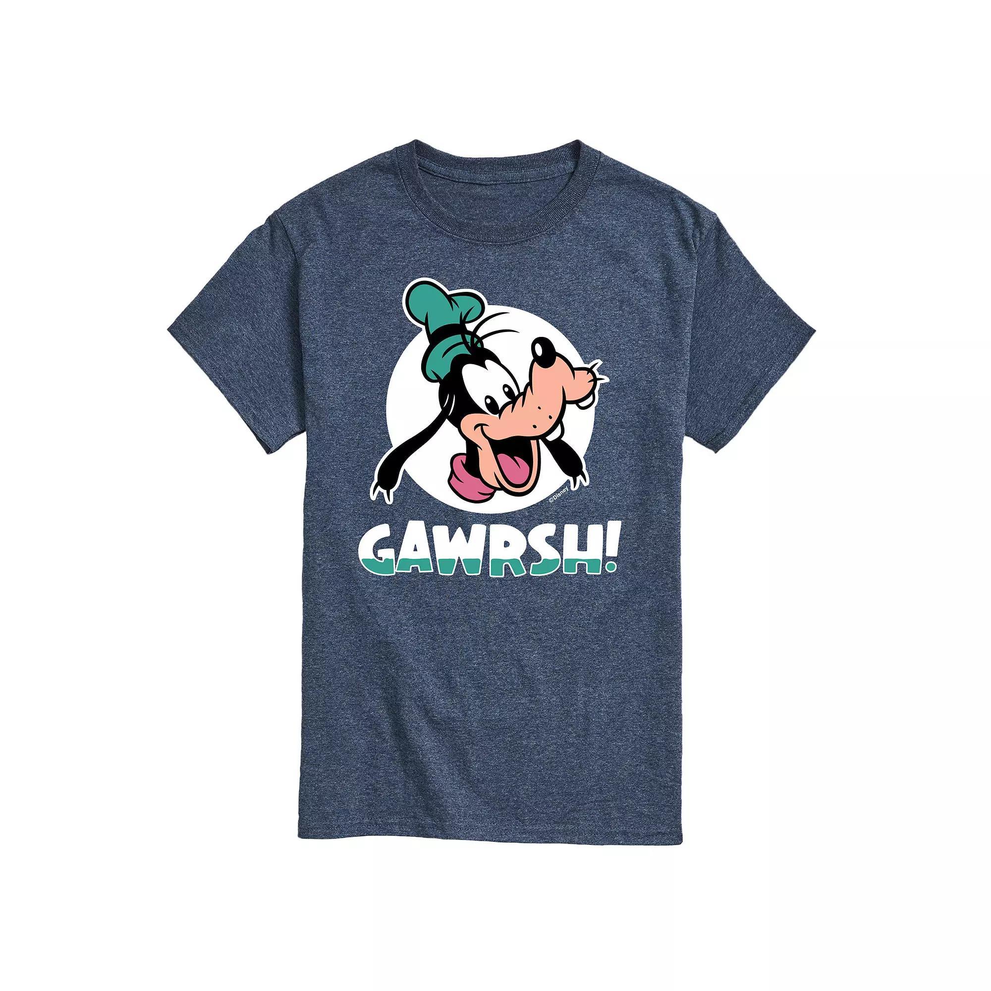Disneys Goofy Mens Gawrsh Graphic Tee Product Image