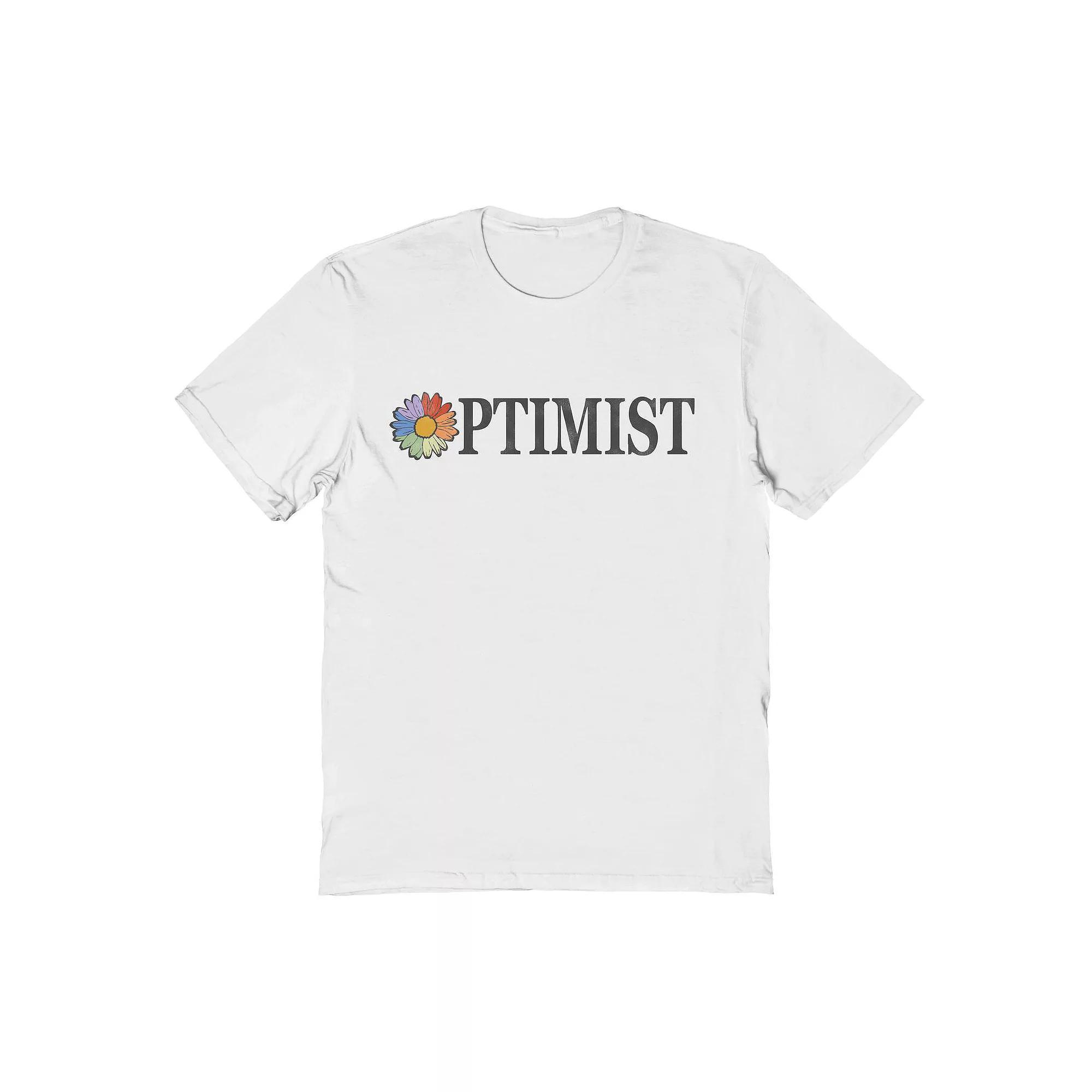 Mens Grayson Threads The Label Optimist Pride Graphic Tee Product Image