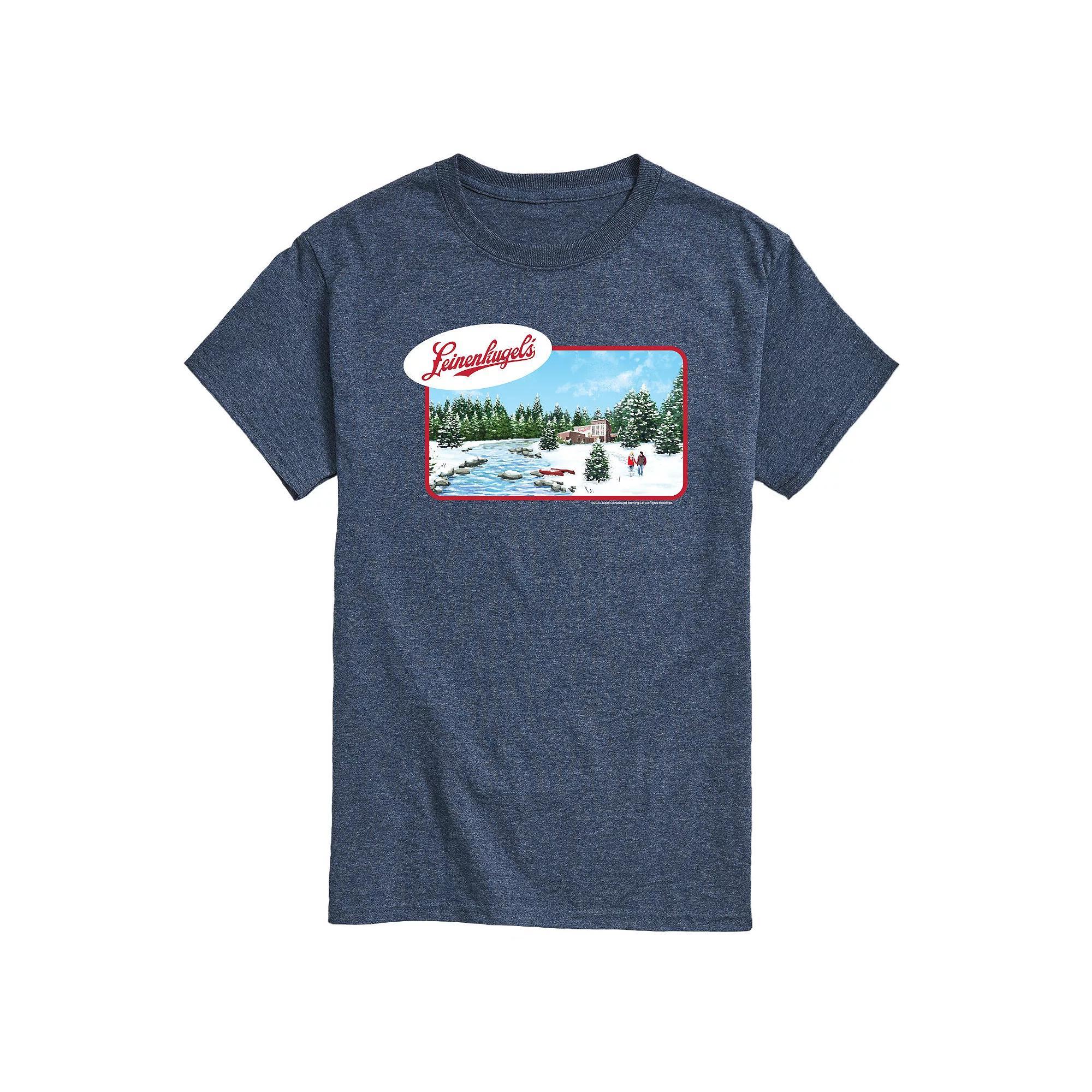 Mens Leinenkugel Porter Landscape Graphic Tee Blue Product Image