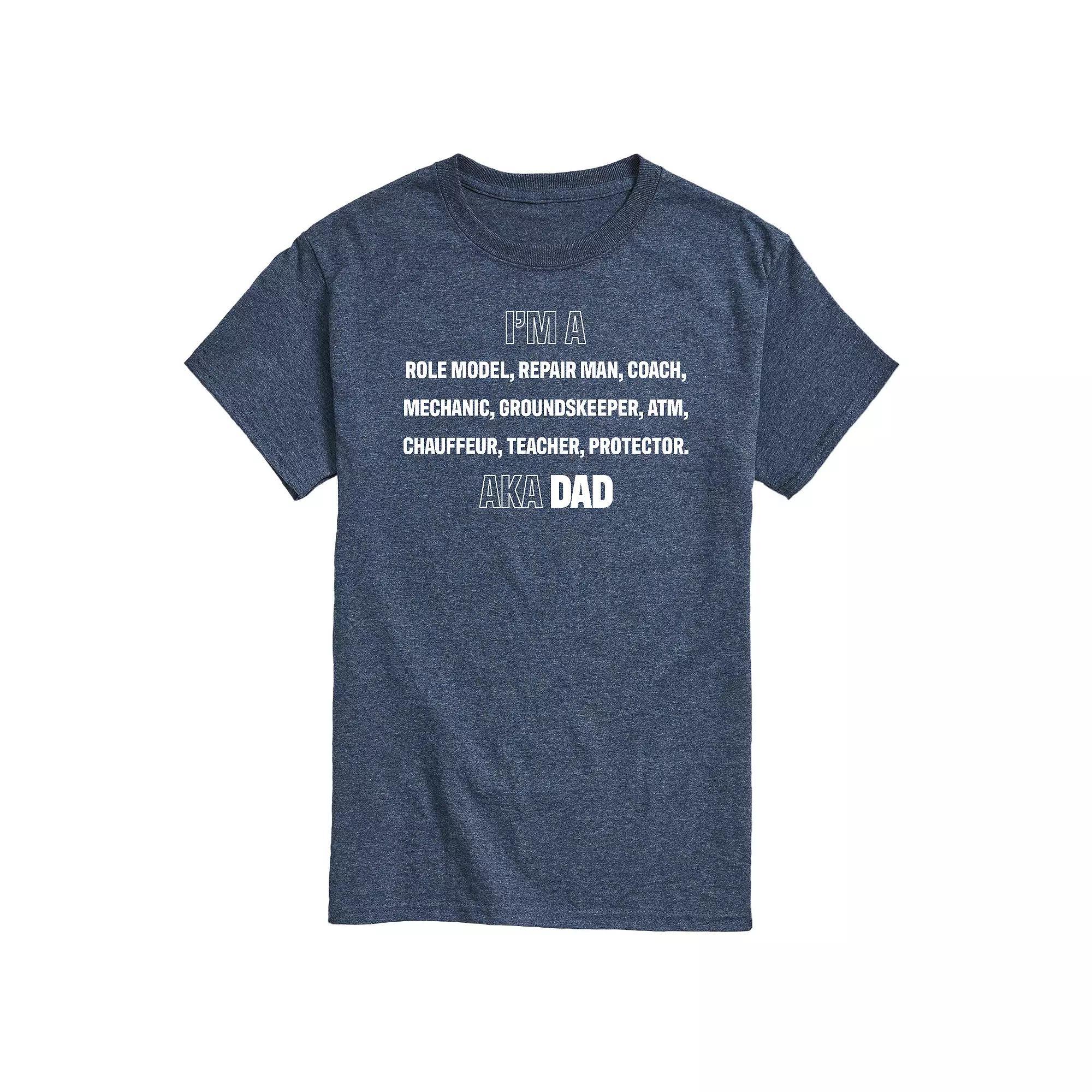 Mens Im A Dad List Graphic Tee Product Image
