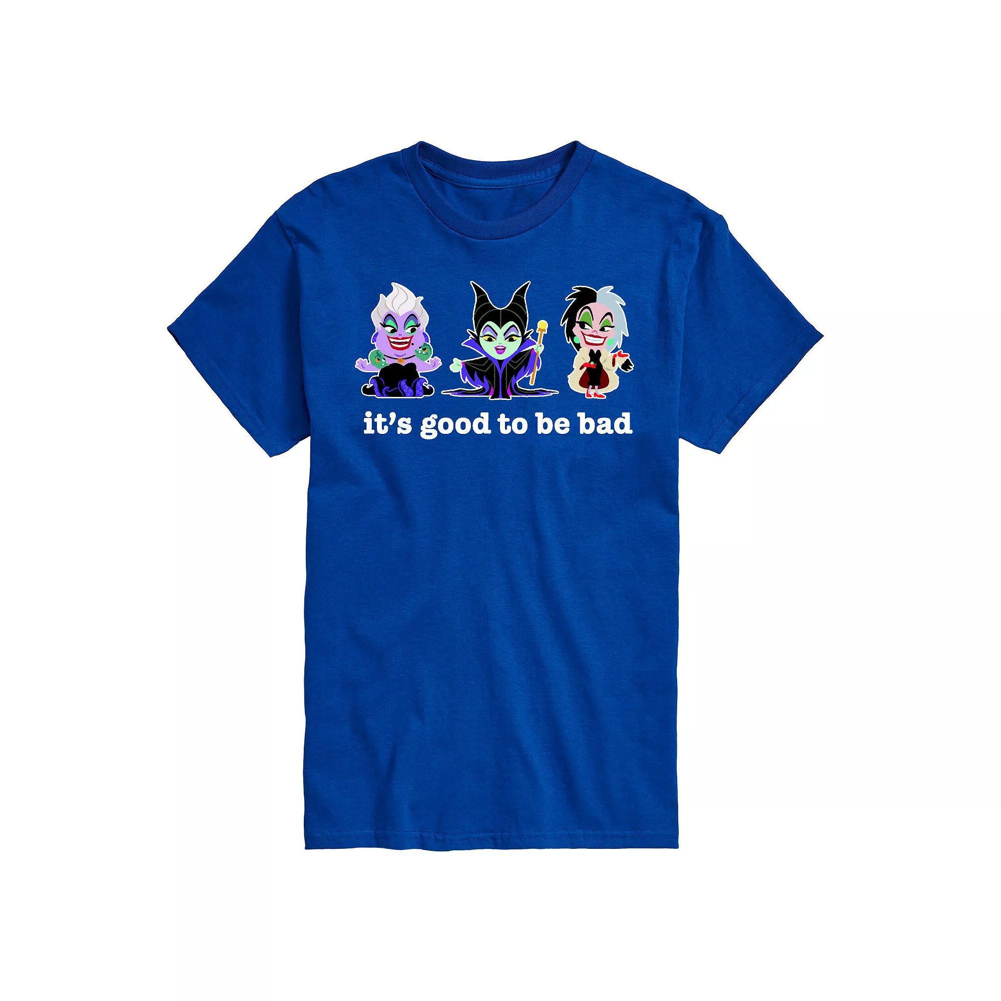 Disneys Villians Big & Tall Graphic Tee, Mens Product Image