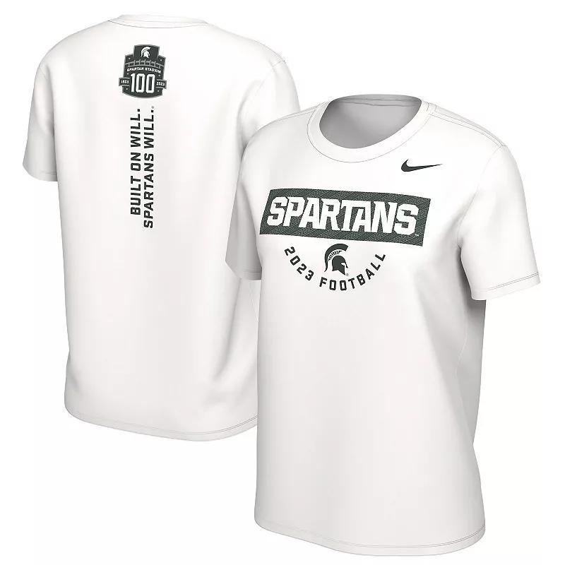 Women's Nike White Michigan State Spartans 2023 Fan T-Shirt, Size: XL Product Image