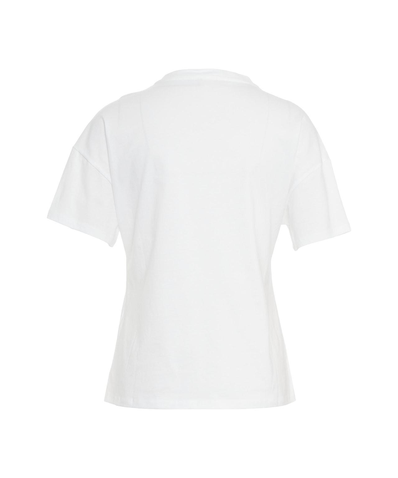 T-shirt with print and rhinestones Product Image
