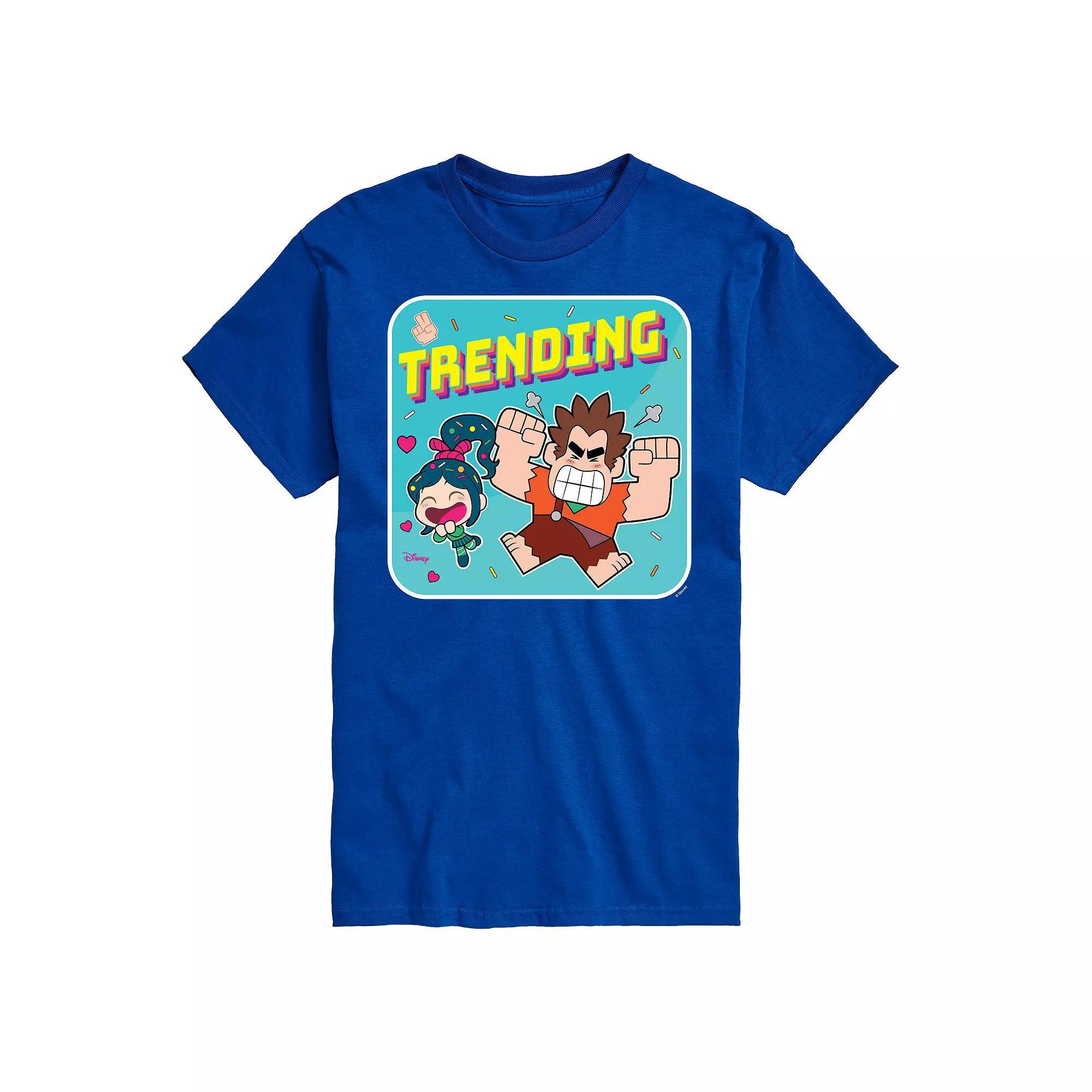 Disneys Wreck It Ralph Big & Tall Trending Graphic Tee, Mens Product Image