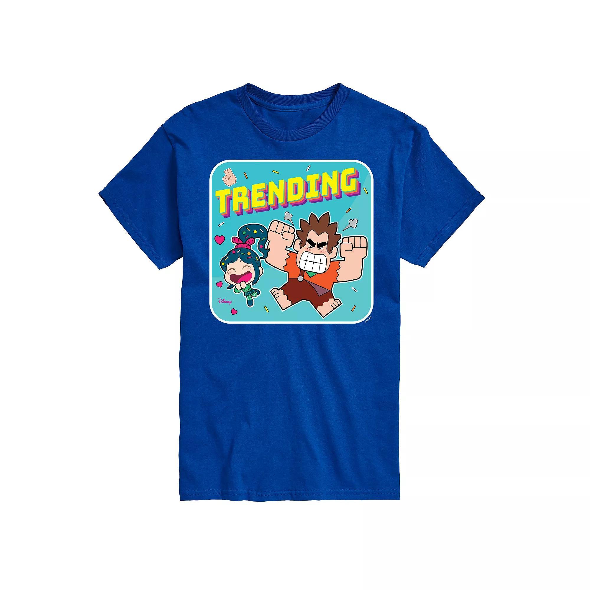 Disneys Wreck It Ralph Big & Tall Trending Graphic Tee, Mens Product Image