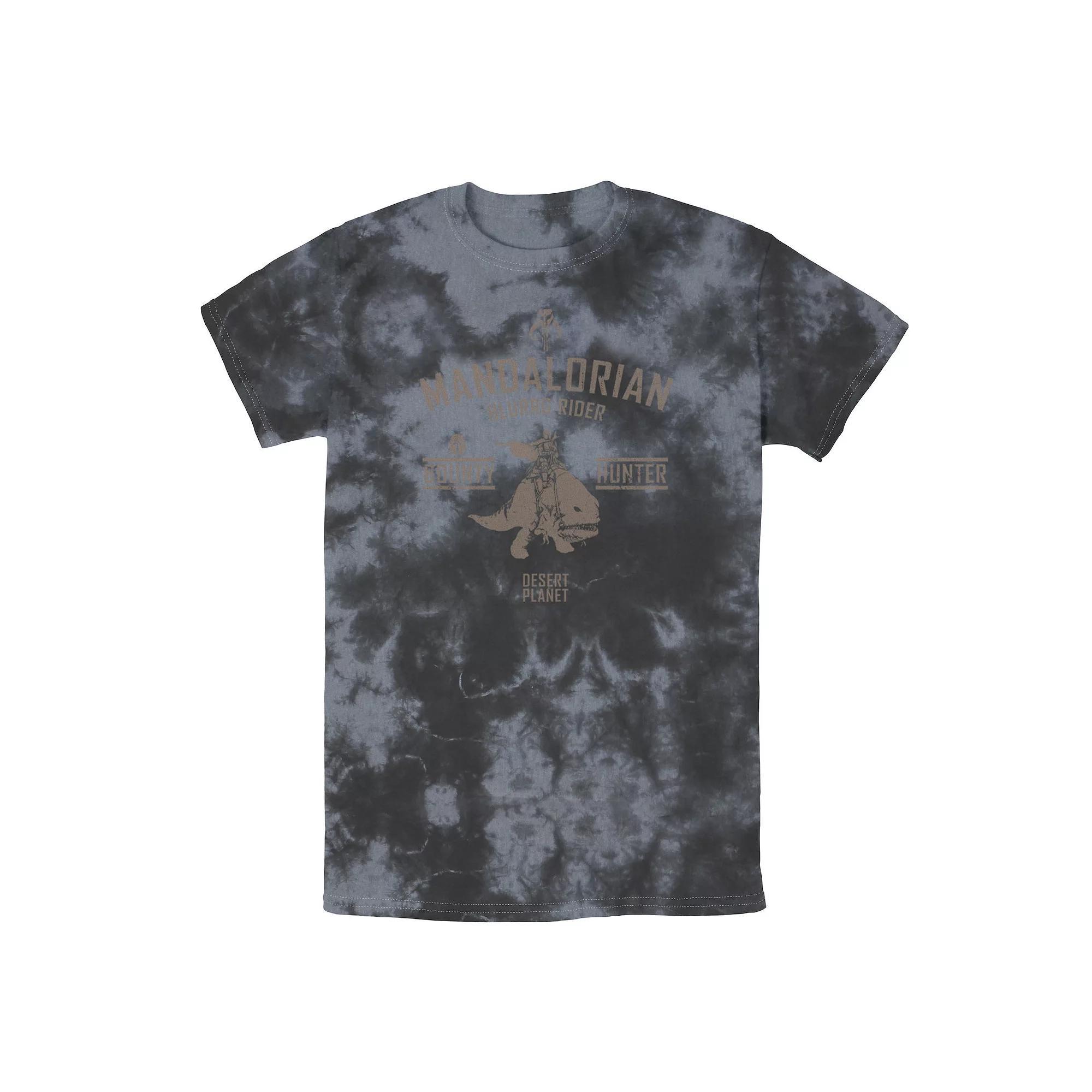 Men's Star Wars AT-AT Silhouette Title Logo Circle Tee, Boy's, Size: Small, White Blue Product Image