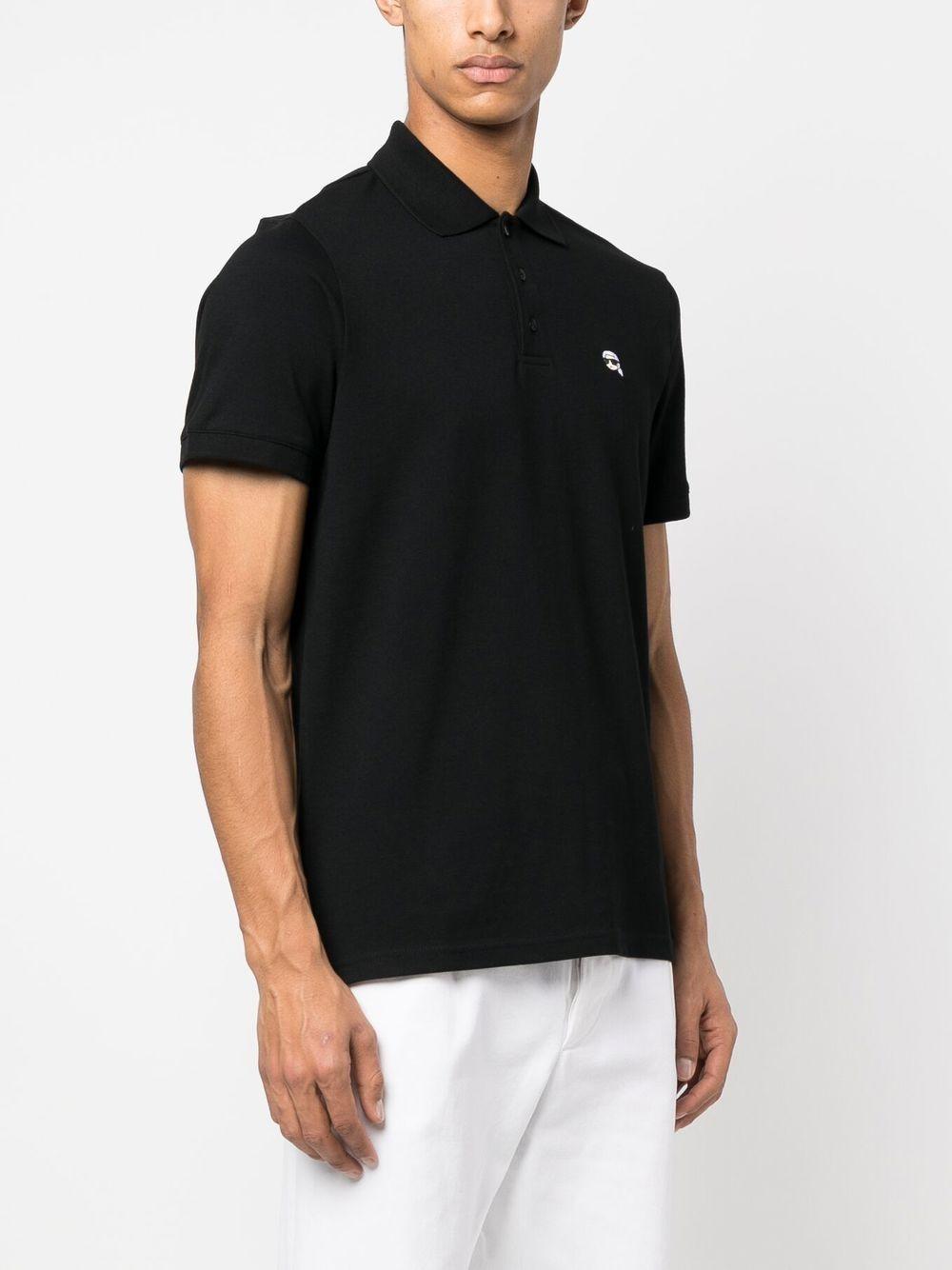 Ikon organic-cotton polo shirt Product Image