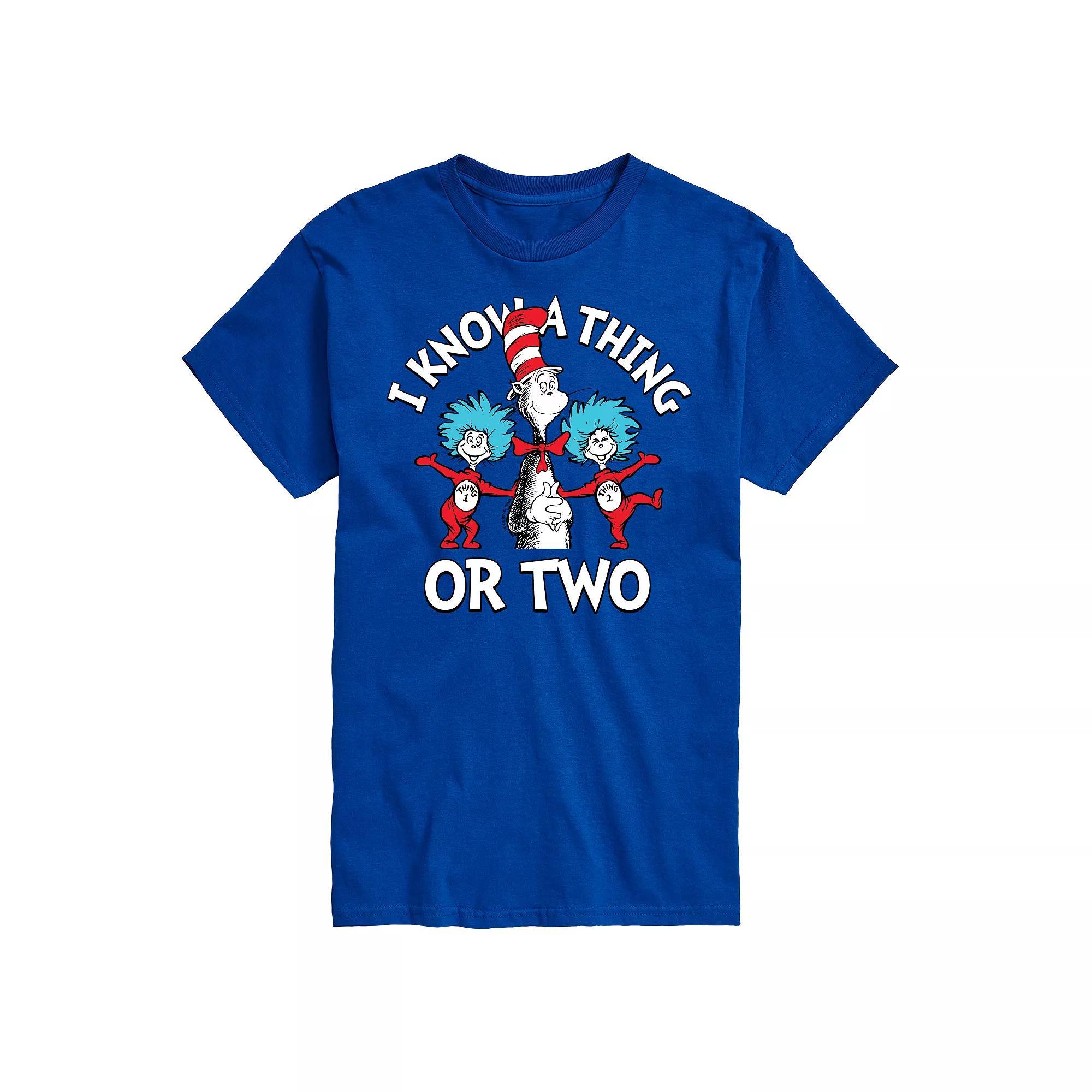 Big & Tall Dr Seuss Know Thing Or Two, Mens Product Image
