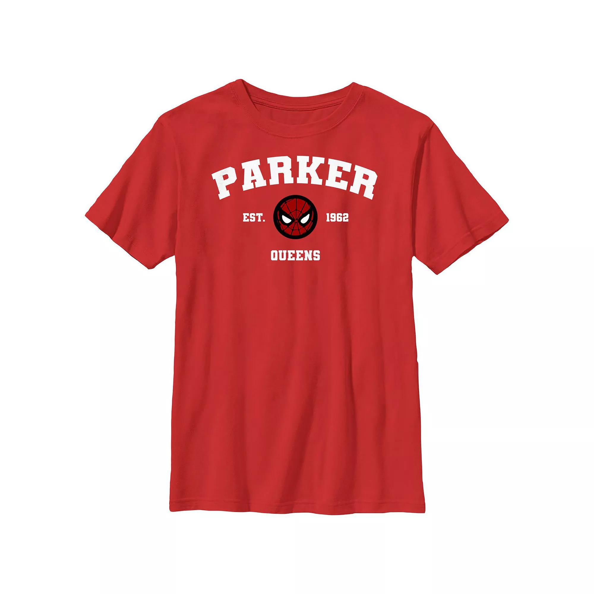 Boys 8-20 Marvel Spider-Man Parker Est. 1962 Graphic Tee, Boy's, Size: XL, Red Product Image