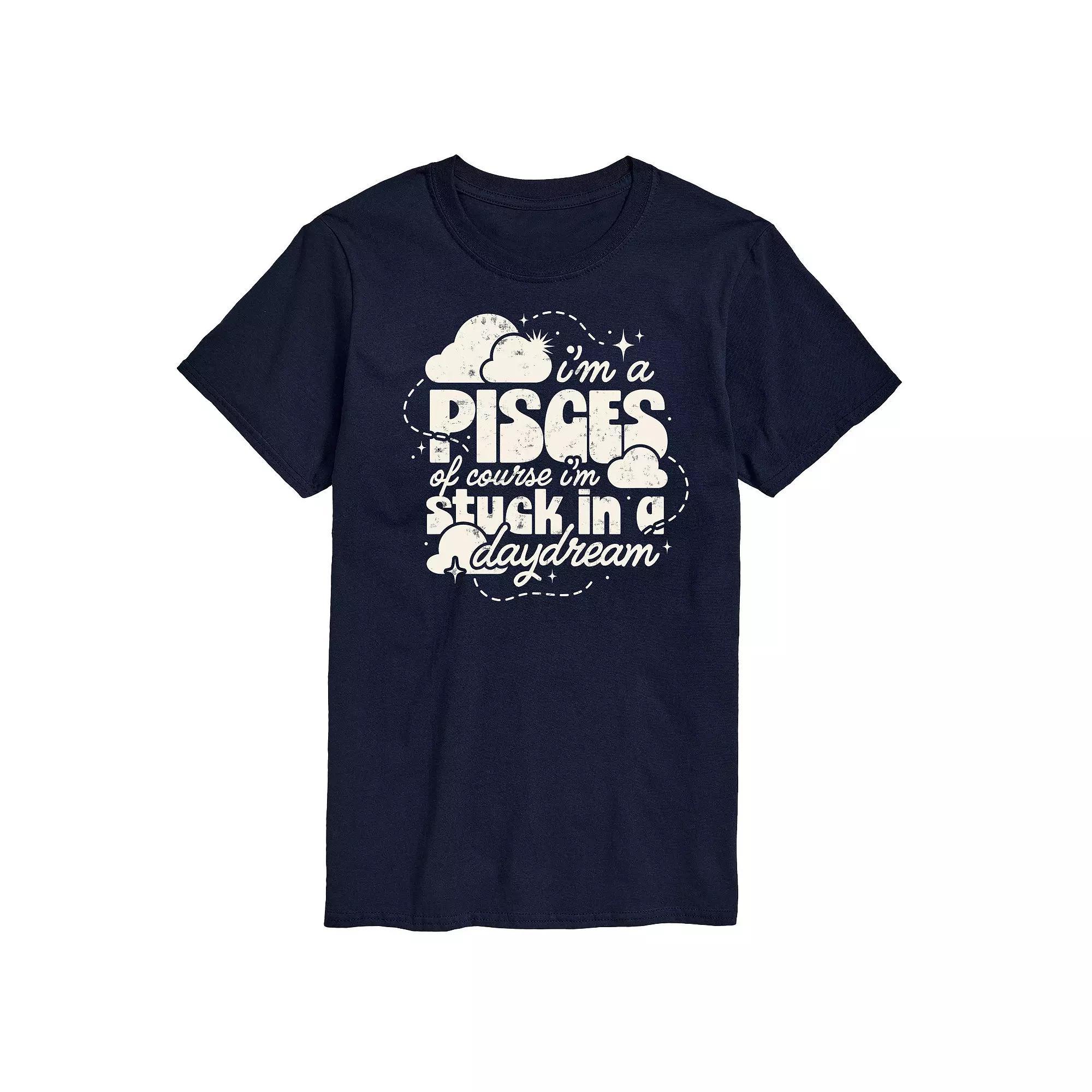 Mens Im A Pisces Daydream Graphic Tee Product Image