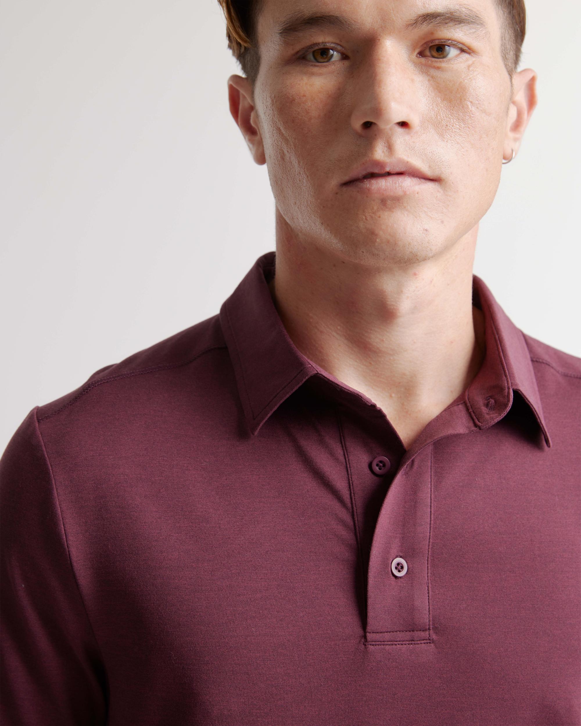 Quince | Men's Flowknit Breeze Performance Polo Recycled Polyester Product Image