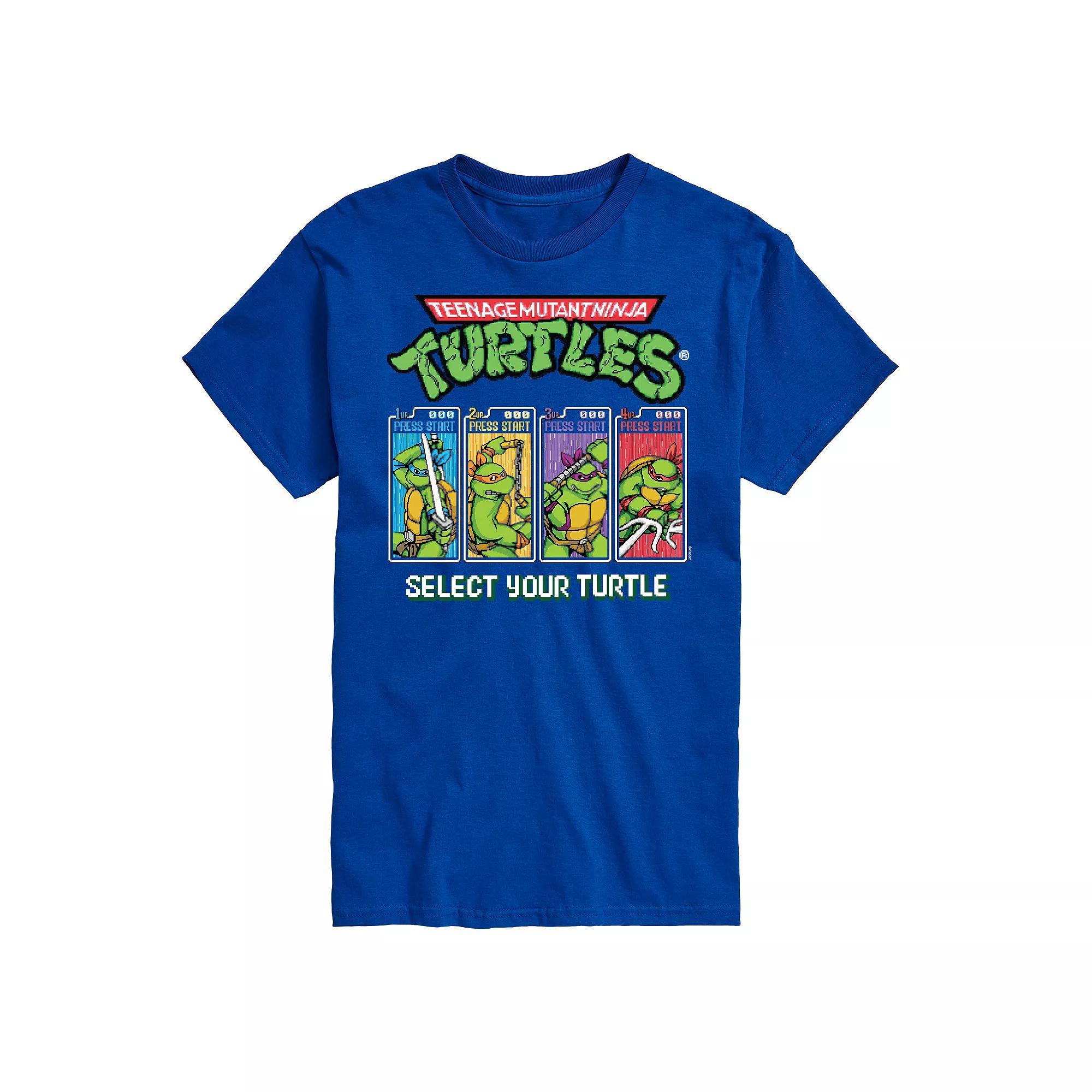 Mens Teenage Mutant Ninja Turtles Graphic Tee Blue Product Image