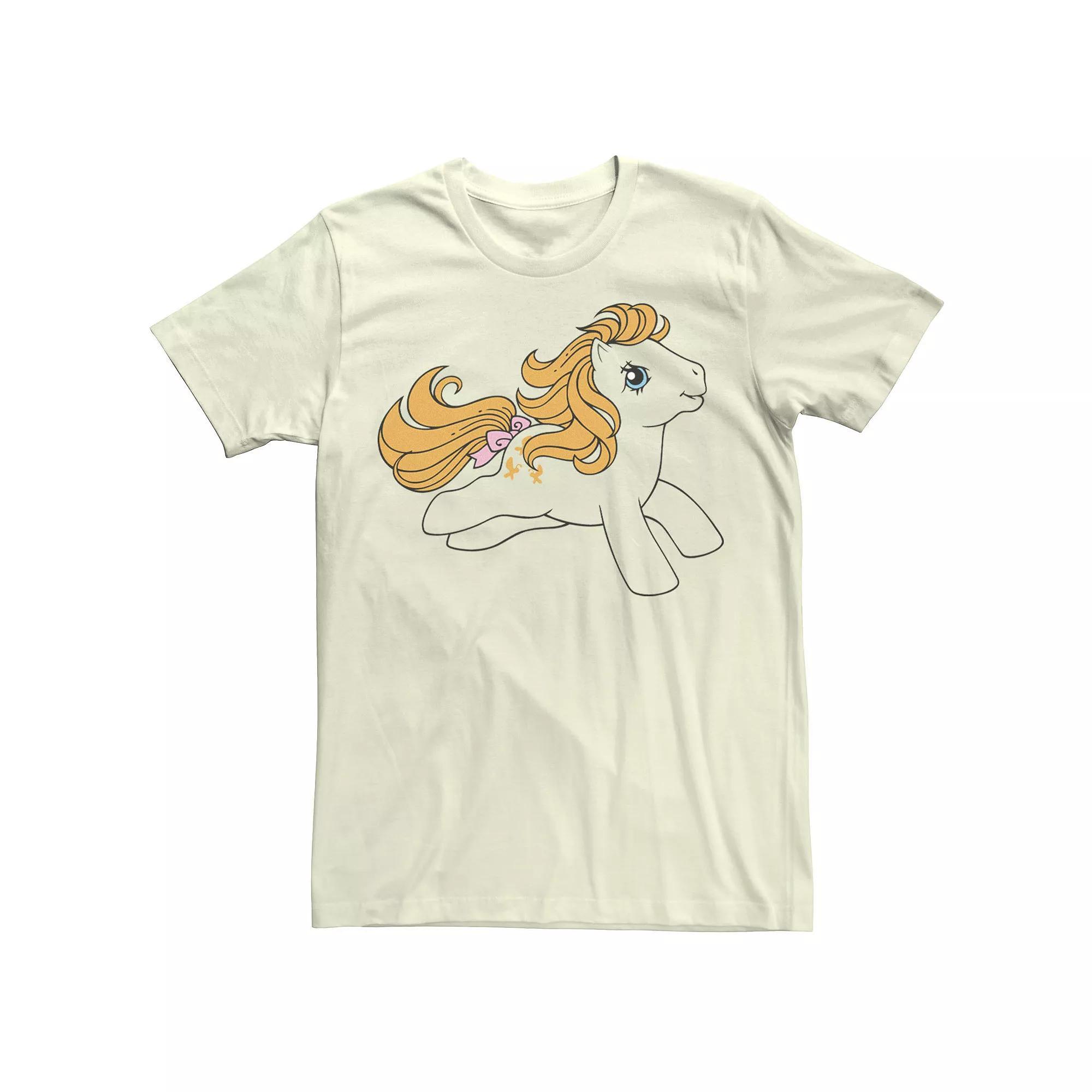 Men's My Little Pony Butterscotch Outline Tee, Size: Medium, Natural Product Image