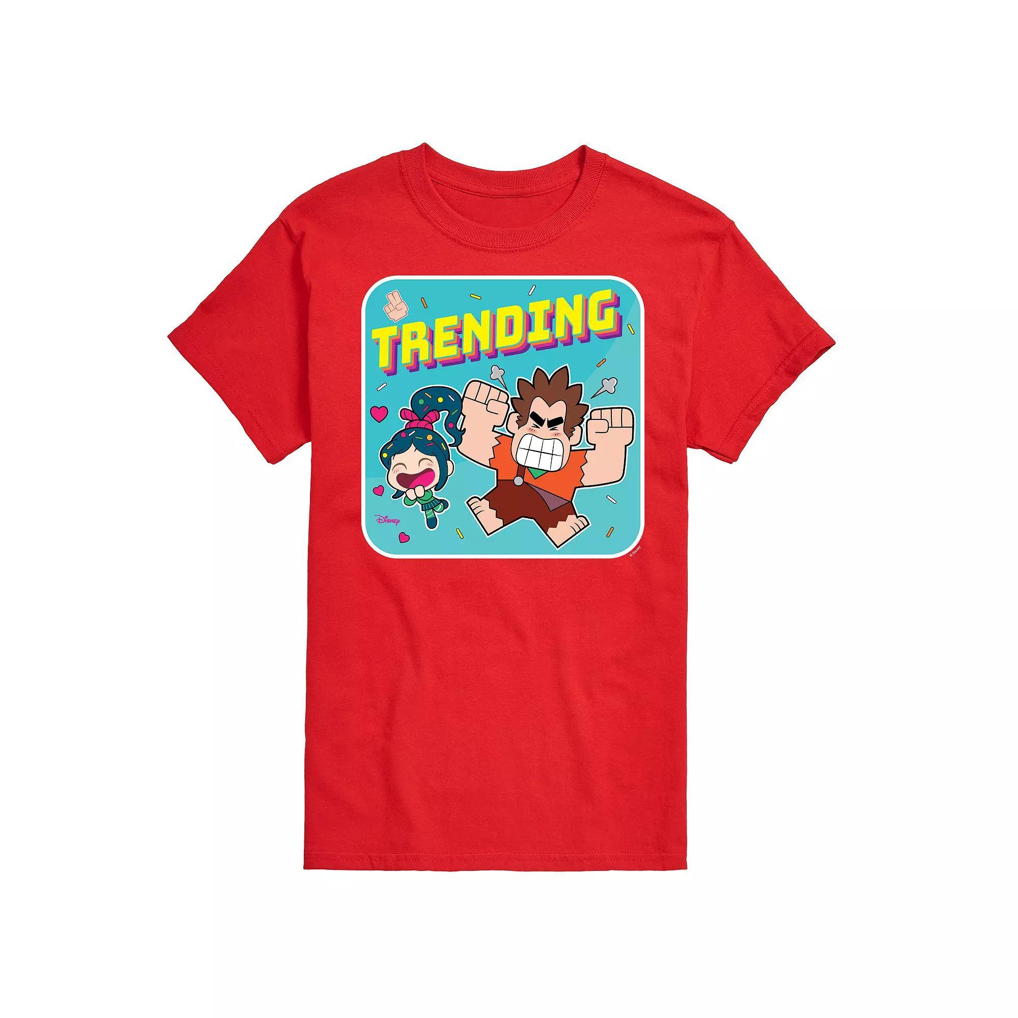 Disneys Wreck It Ralph Big & Tall Trending Graphic Tee, Mens Product Image