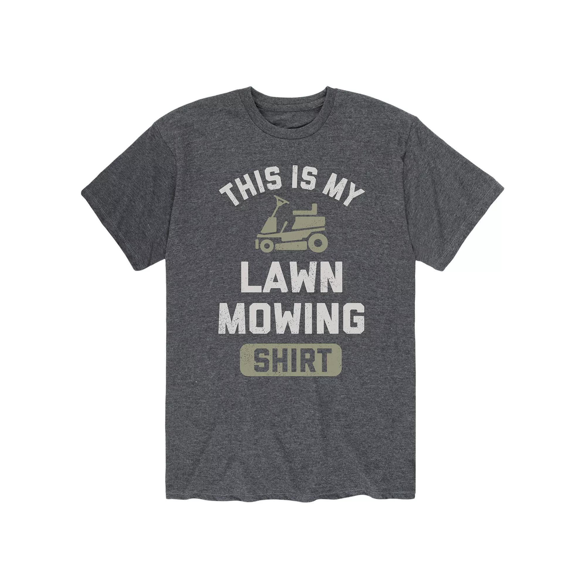 Mens This Lawn Mowing Shirt Tee Product Image