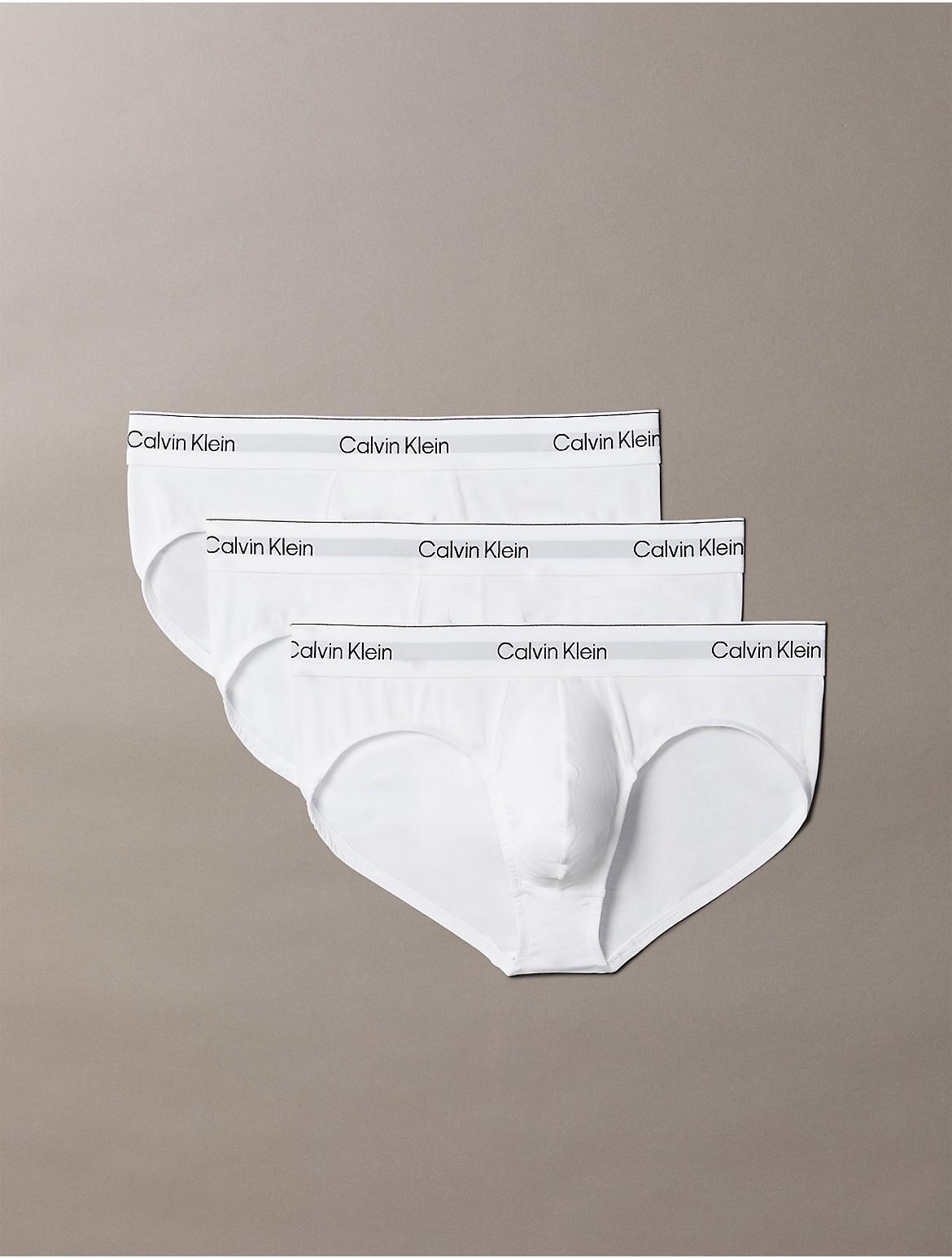 Calvin Klein Mens Icon Cotton Stretch 3-Pack Hip Brief - Multi Product Image