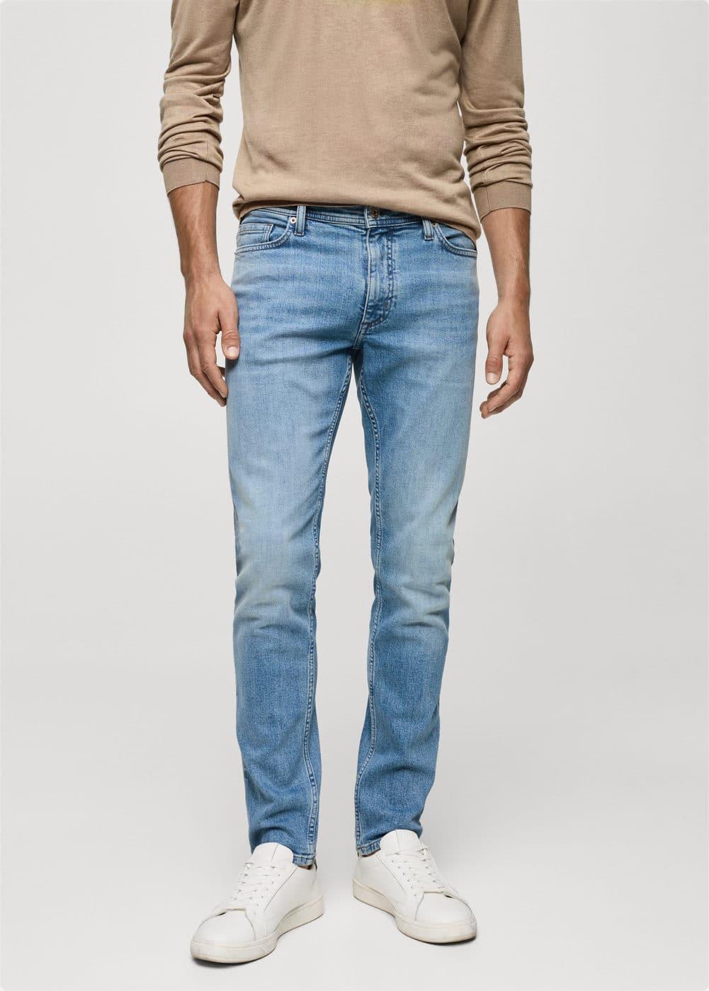 Jan slim-fit jeans - Men | MANGO USA Product Image