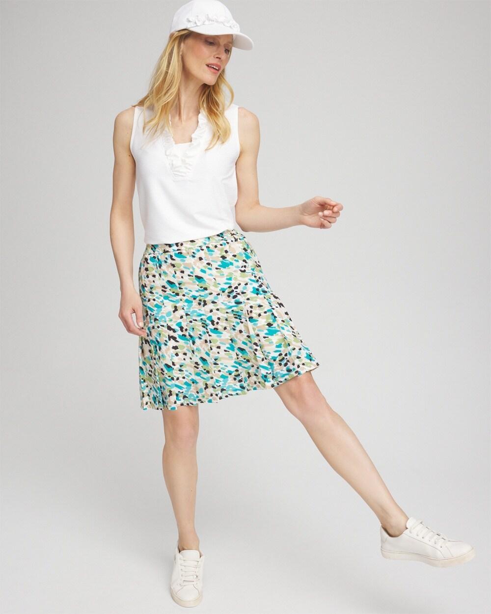 Zenergy® UPF V-Neck Ruffle Tank Product Image