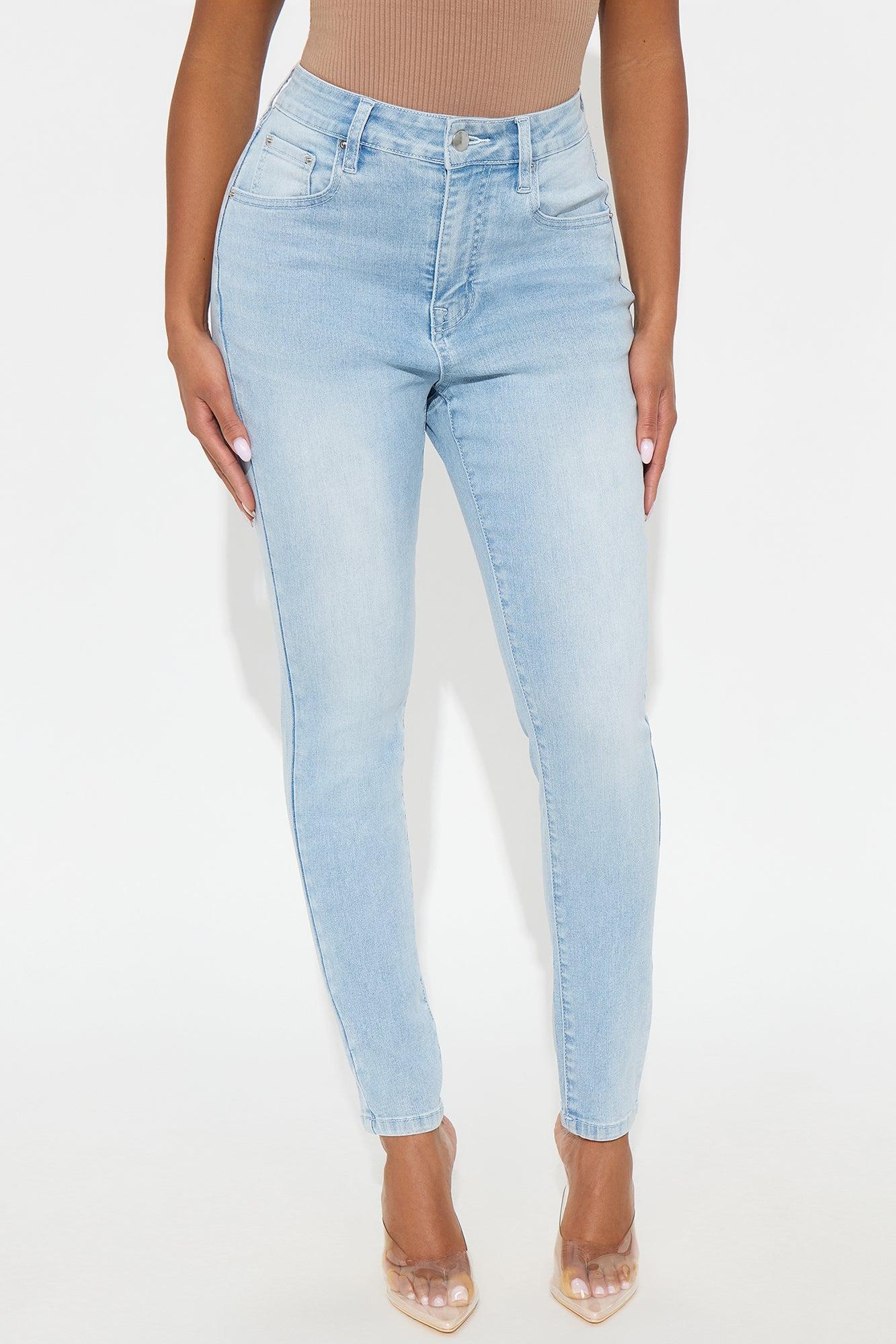 So Good Stretch High Waist Skinny - Light Wash Product Image