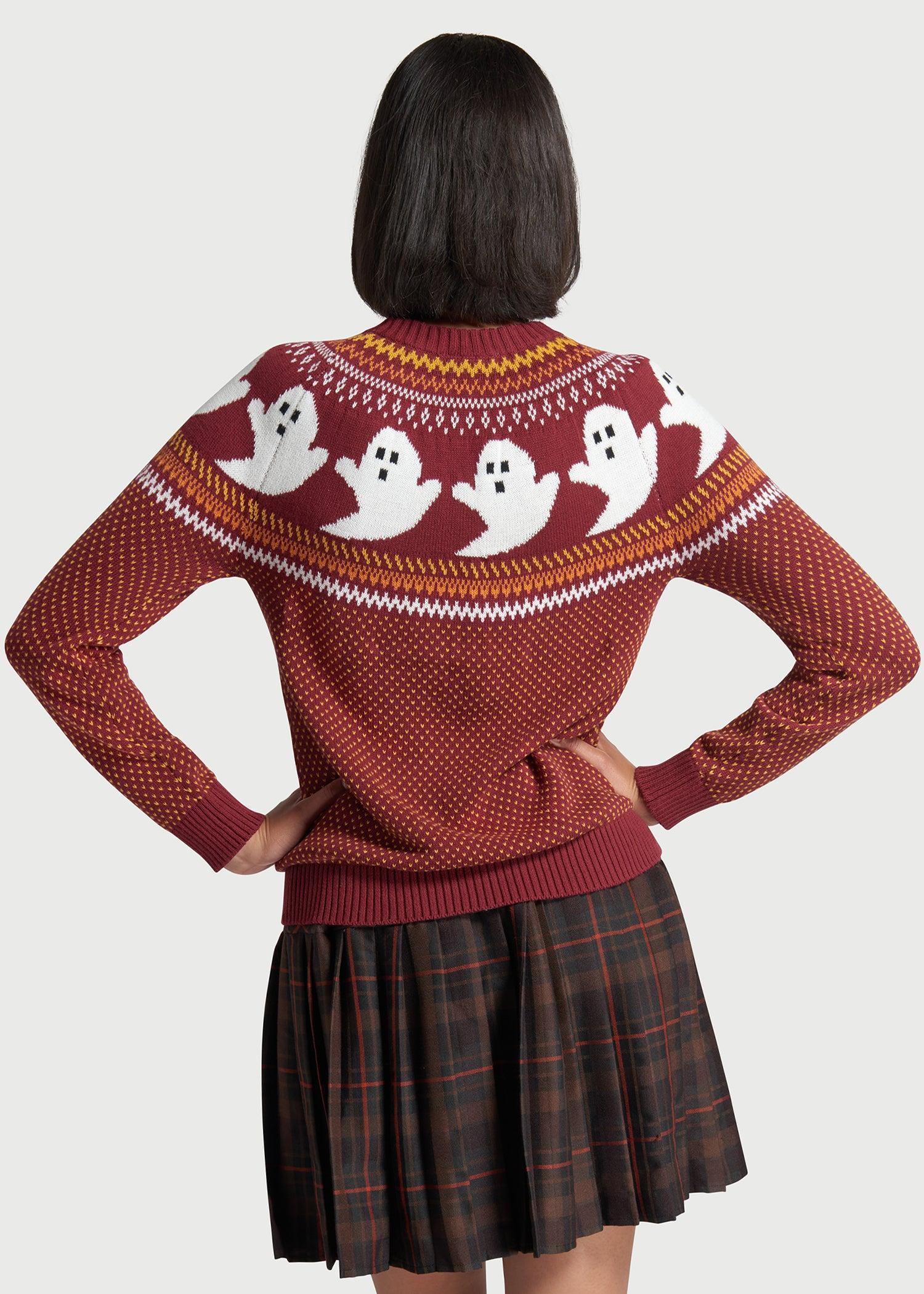 You've Been Ghosted Fair Isle Sweater Product Image