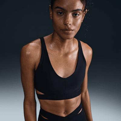 Nike Women's Zenvy Rib Light-Support Padded Sports Bra Product Image