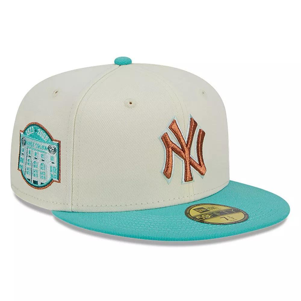 Men's New Era White New York Yankees City Icon 59FIFTY Fitted Hat, Size: 7 7/8 Product Image