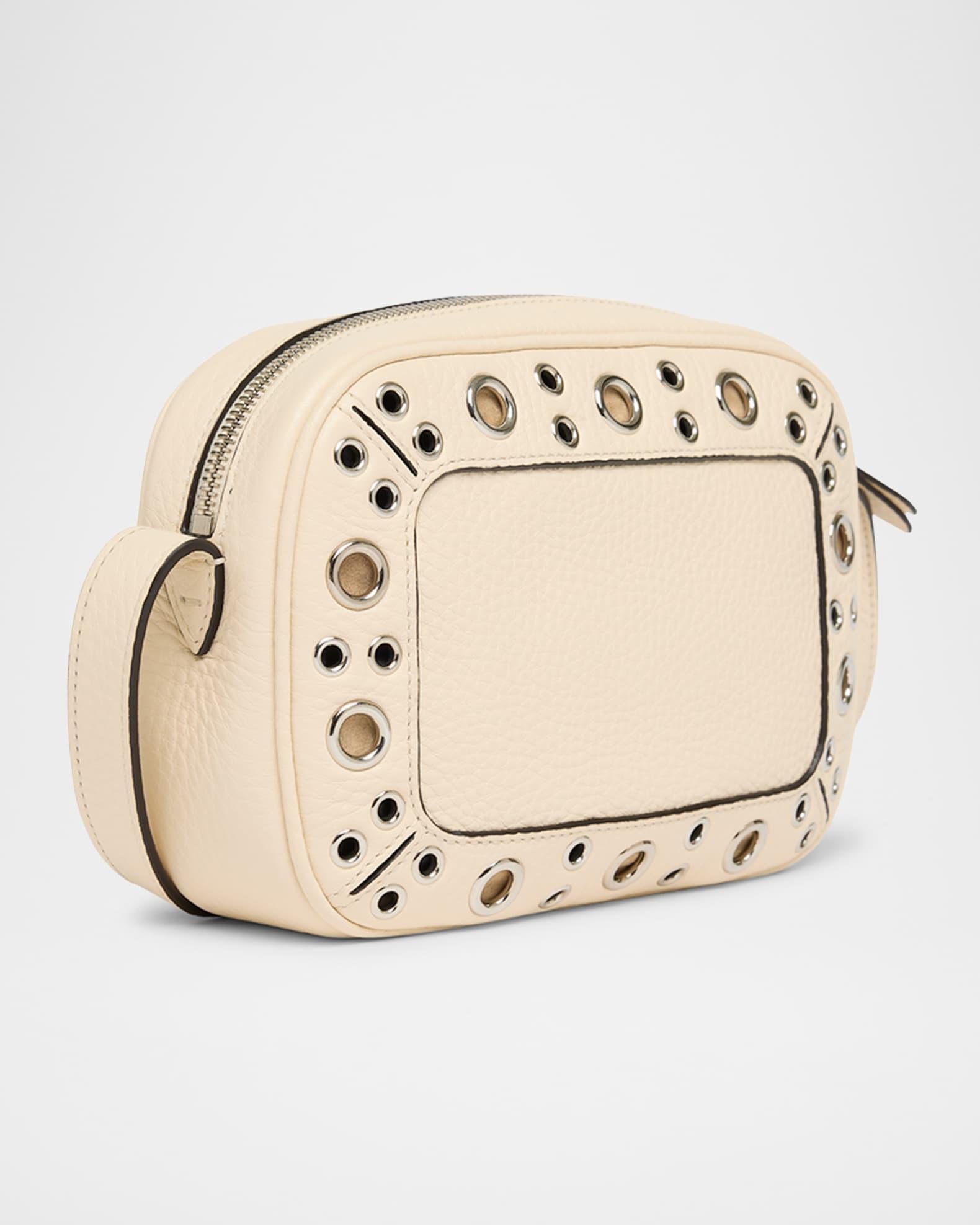 Nellcote Studded Leather Camera Crossbody Bag Product Image