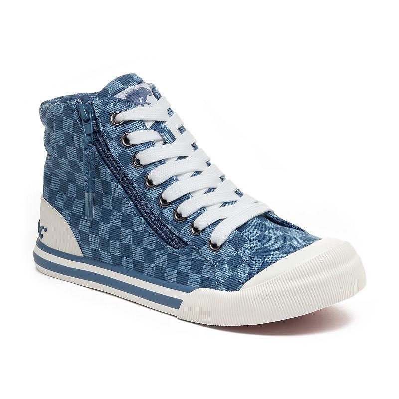 Rocket Dog Jazzinhi Women's High Top Sneakers, Size: 11, Blue Blue Product Image