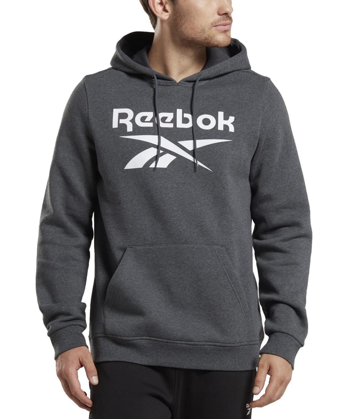 Reebok Mens Reebok Identity Big Logo Fleece Hoodie - Mens Vector Blue Product Image
