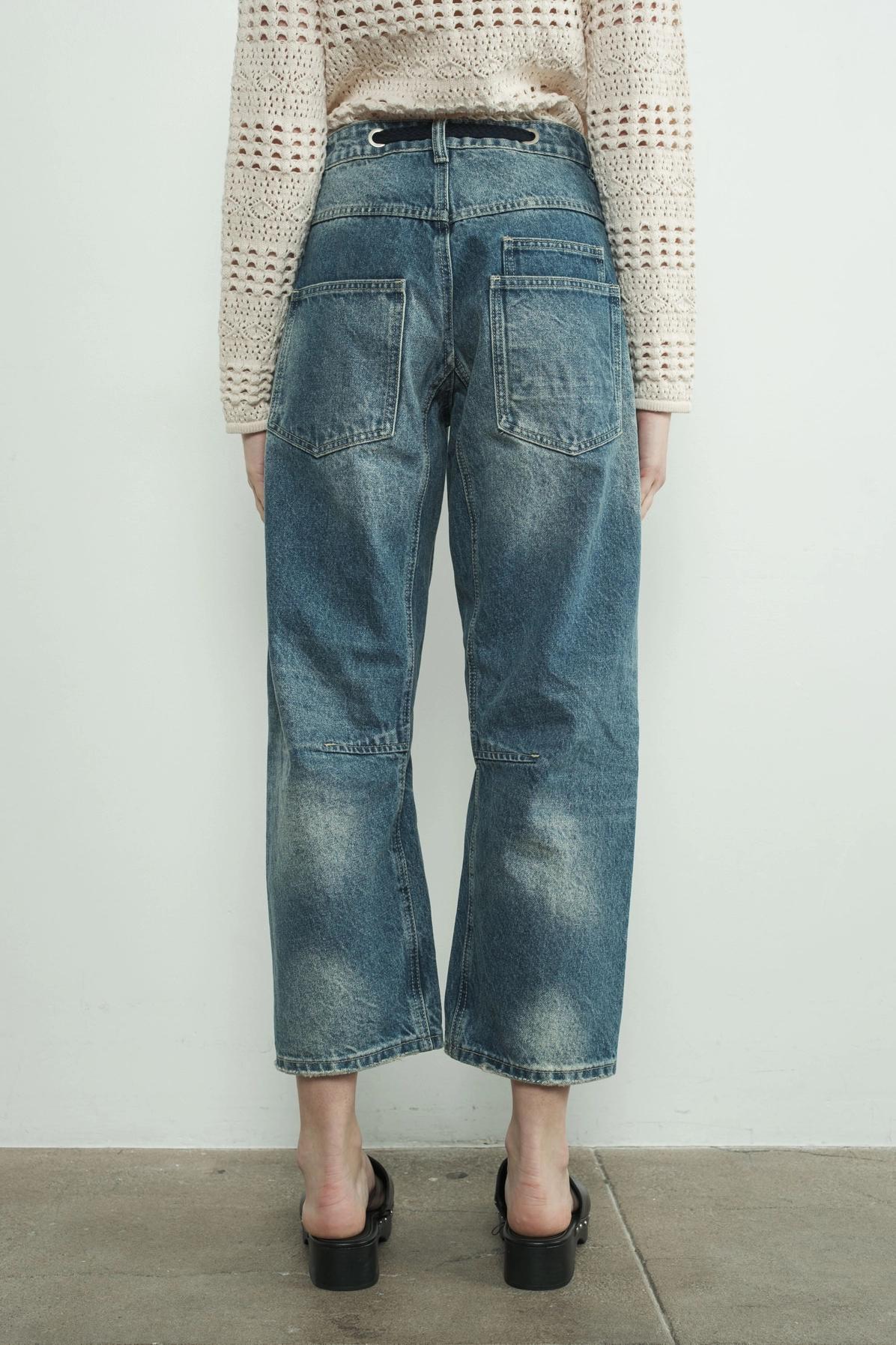 Eyelet Waist Pants Product Image