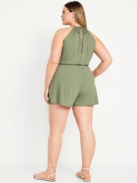 Sleeveless Romper -- 3-inch inseam Product Image