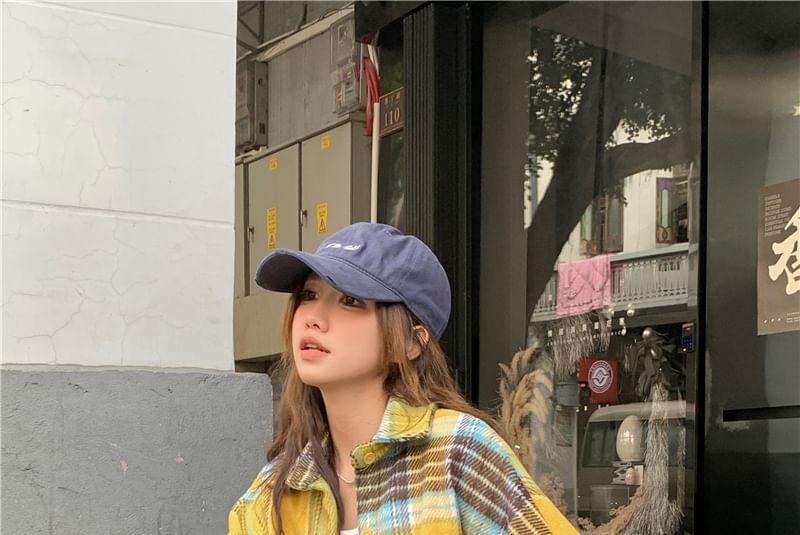 Plaid Pocket Detail Oversized Shacket Product Image