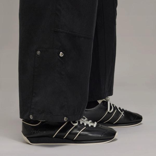 adidas Y-3 Washed Twill Pants Black L Mens Product Image