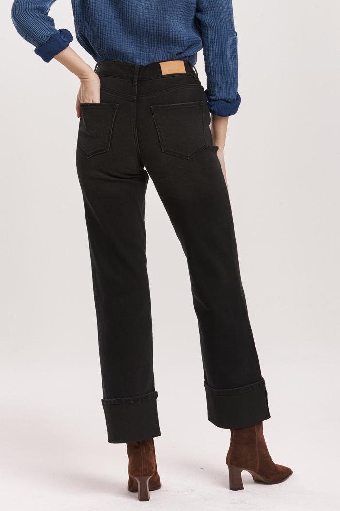 Holly Super High Rise Cuffed Jean Product Image