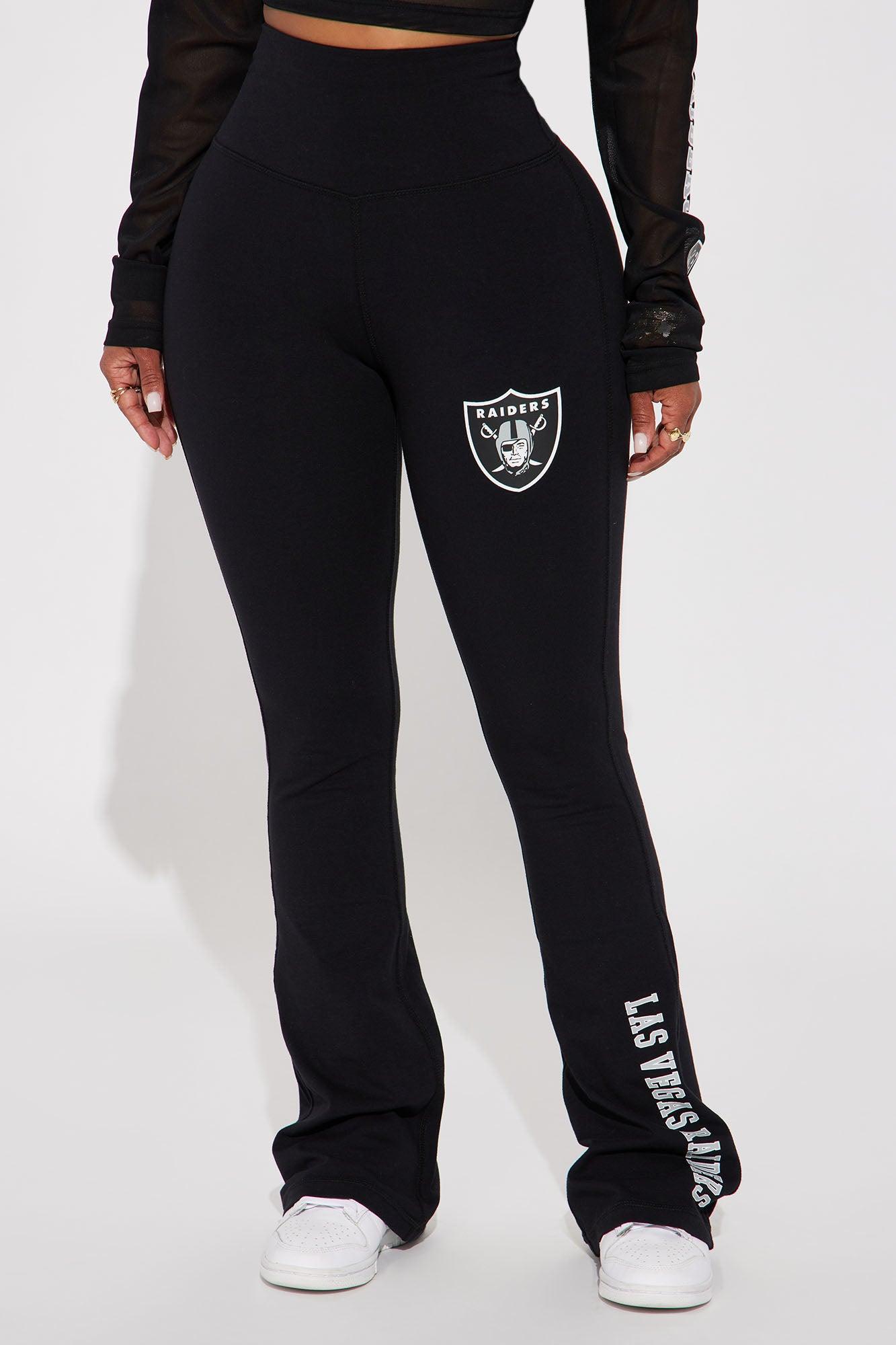 Raiders Half Time Show Flare Pant - Black Product Image