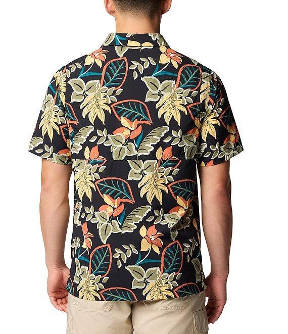 Columbia Tech Trail Utility Printed Short Sleeve Woven Shirt Product Image