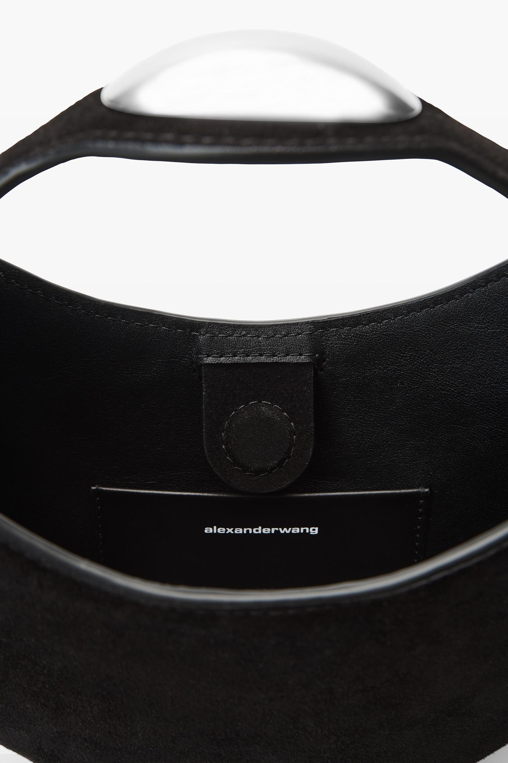 Dome Circular Top-handle Bag In Calf Leather Product Image