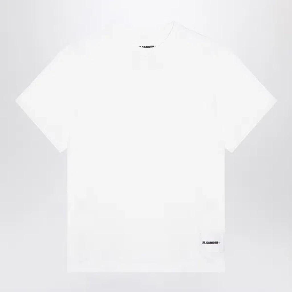 JIL SANDER Set Of Three T-shirts In Black Product Image