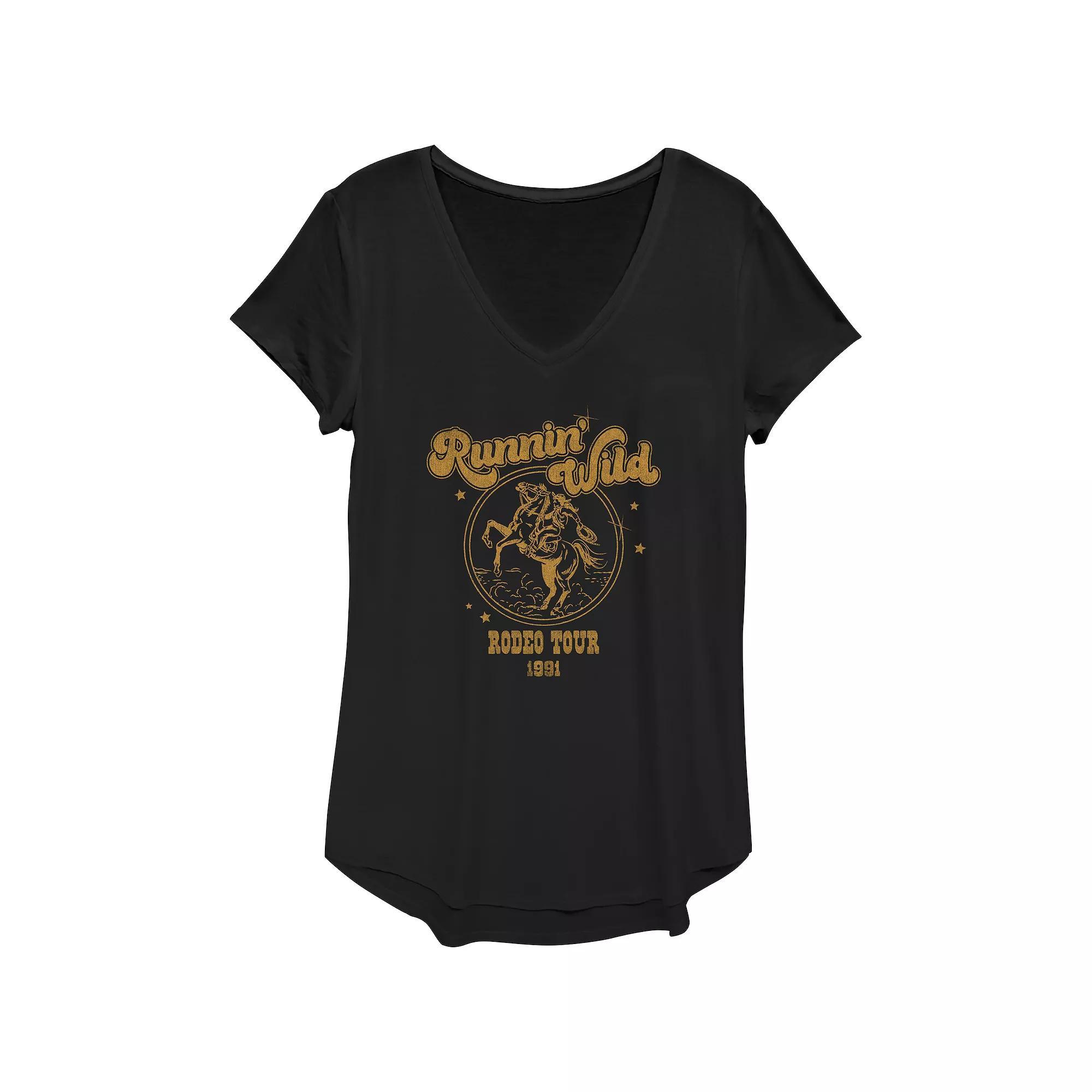 Women's Harry Potter Hogwarts School Of Witchcraft Graphic Tee, Girl's, Size: XS, Black Product Image