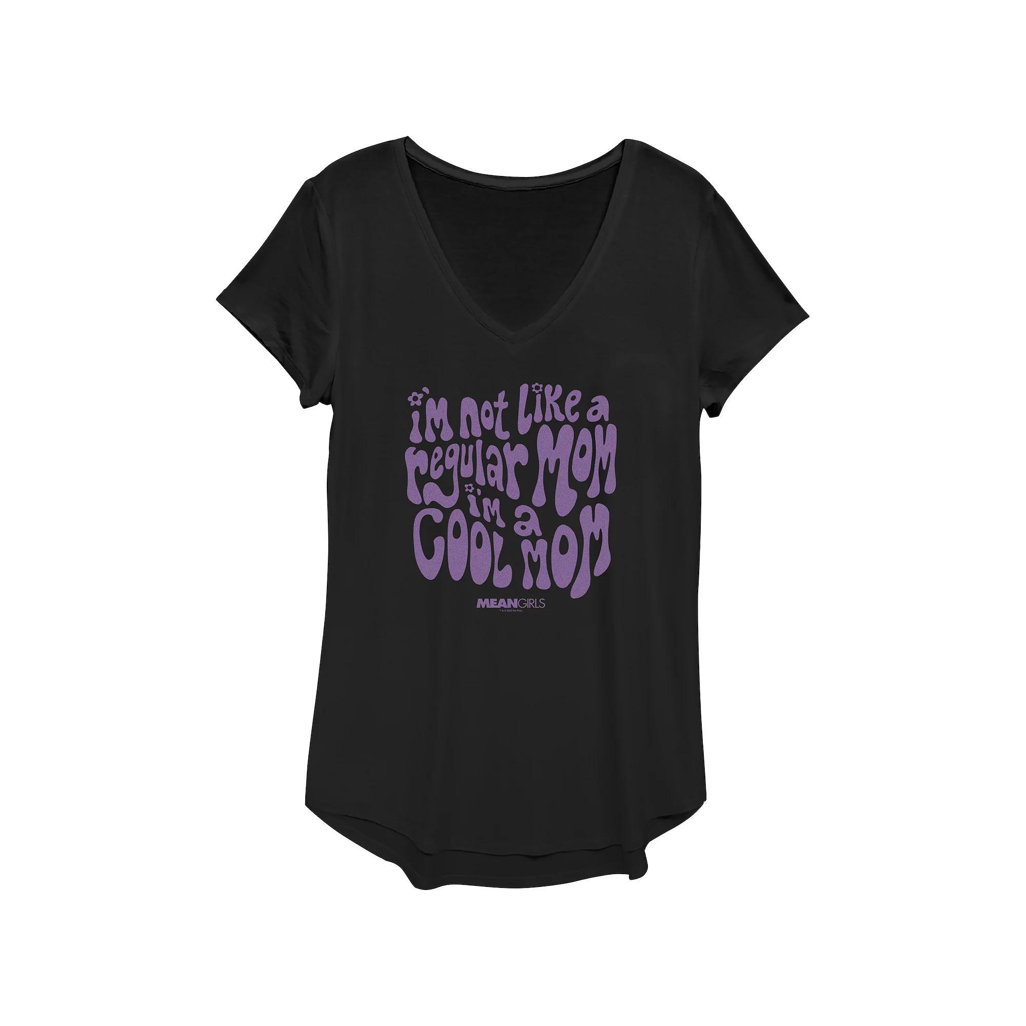 Womens Mean Girls Im Not A Regular Mom Im A Cool Mom Graphic Tee Product Image