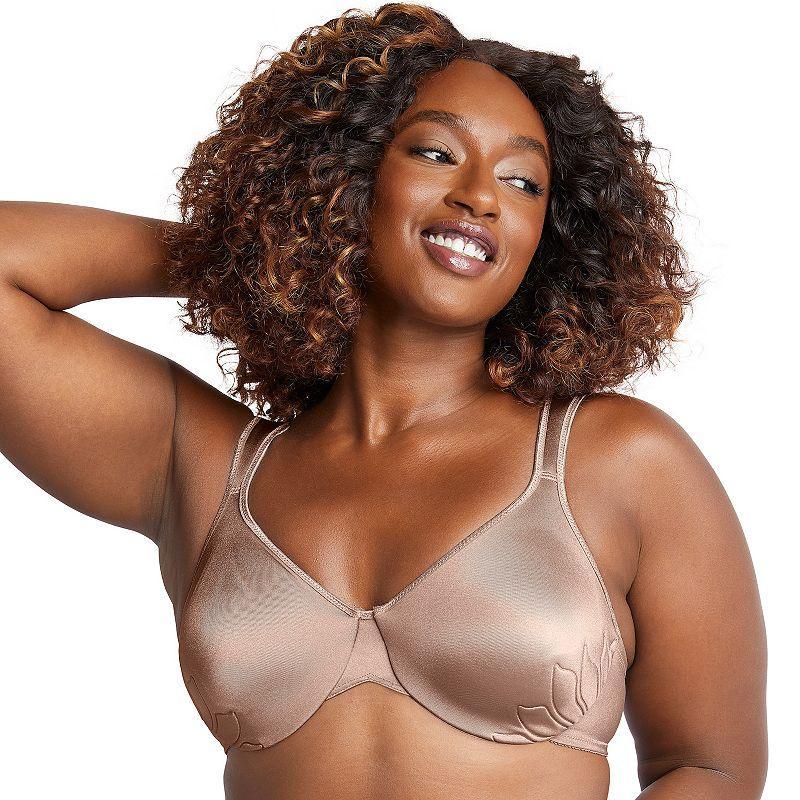 Bali® Live It Up® Full-Figure Seamless Underwire Bra 3353, Women's, Size: 38 C, Soft Brown Product Image