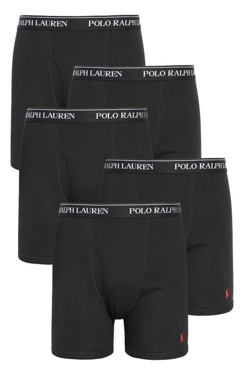 Polo Ralph Lauren Classic Fit Boxer Briefs - Pack of 5 Product Image