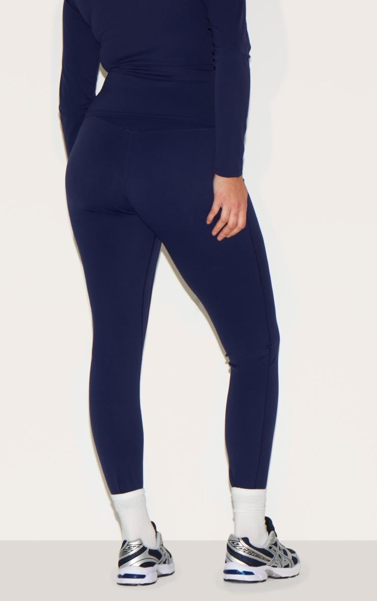 Navy Ultimate Sculpt High Waist Gym Leggings Product Image